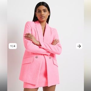 River Island Pink Suit + Skirt Set